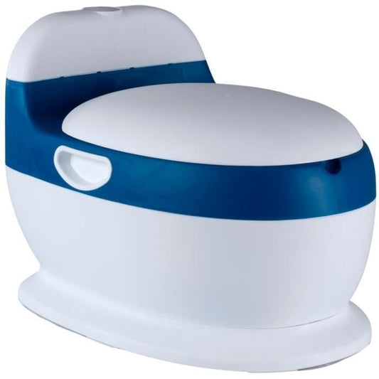 Mini toilette - THERMOBABY - Bleu - Confortable avec bruit de chasse d’eau