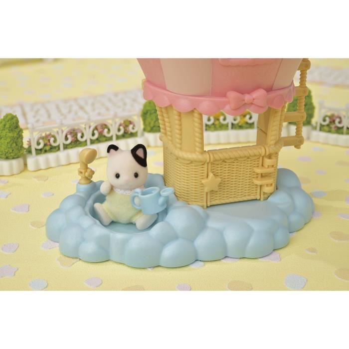 Mini-univers - SYLVANIAN FAMILIES - La montgolfiere des bébés - Rose - Pour enfants de 3 ans