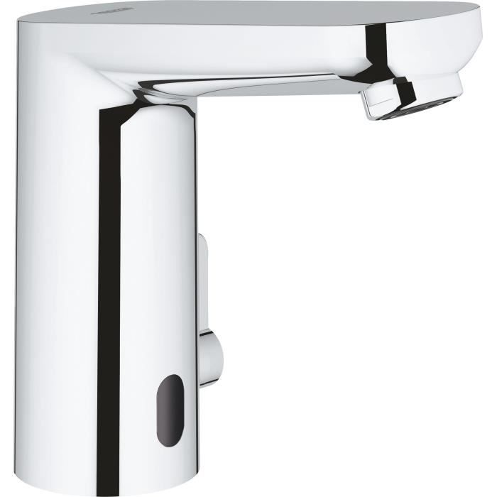 Mitigeur lavabo infrarouge GROHE Get E - limitateur température ajustable - déclenchement sans contact