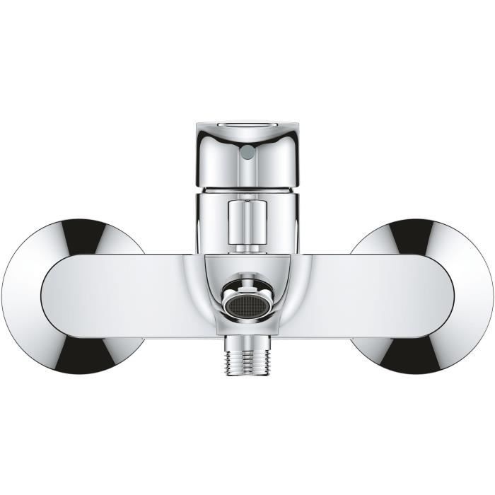 Mitigeur monocommande Bain / Douche - GROHE - Start Edge - Chromé - Economie d’eau - Garantie 5 ans