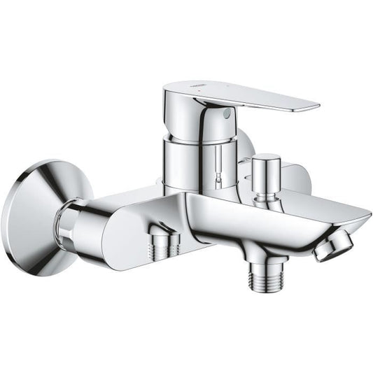 Mitigeur monocommande Bain / Douche - GROHE - Start Edge - Chromé - Economie d’eau - Garantie 5 ans