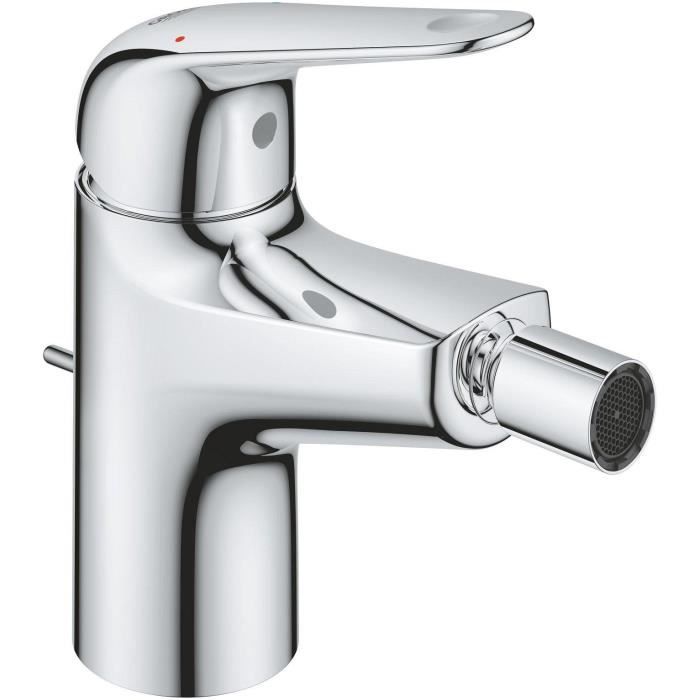 Mitigeur monocommande bidet - GROHE Swift - 24332001 - Chromé - Avec rotule - Economie d’eau