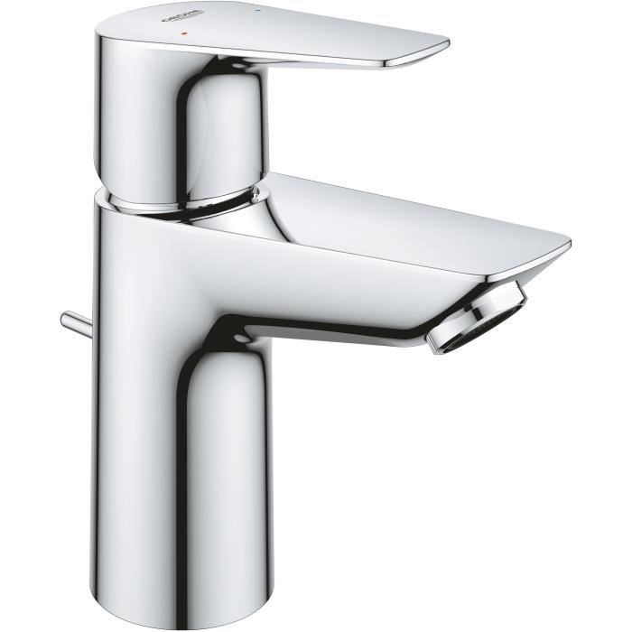 Mitigeur monocommande Lavabo GROHE - Taille S - Métal - Droit - Economie d’eau - Chromé