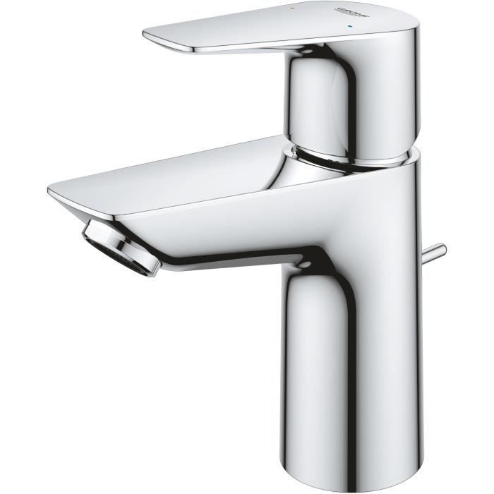 Mitigeur monocommande Lavabo GROHE - Taille S - Métal - Droit - Economie d’eau - Chromé