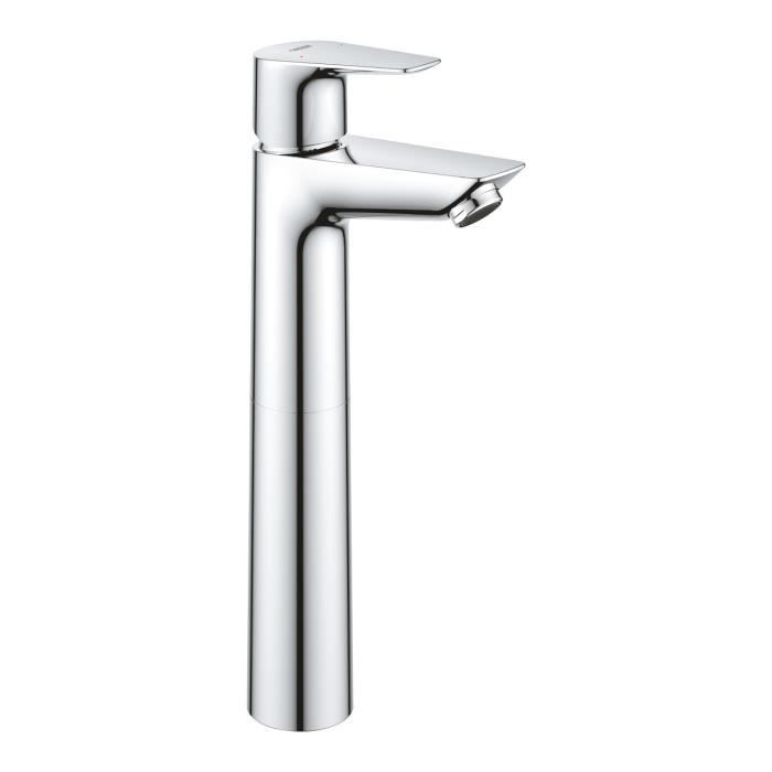 Mitigeur monocommande vasque a poser - GROHE - Taille XL - Chromé - Economie d’eau