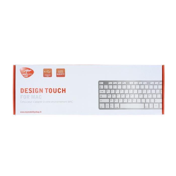 Mobility Lab clavier Design Touch Mac ML300368 - AZERTY - Paloma Tech