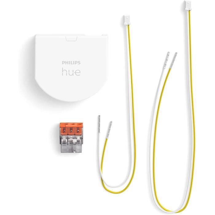 Module d’interrupteur mural Philips Hue - Blanc - Compatible Alexa Google Assistant et Apple Homekit