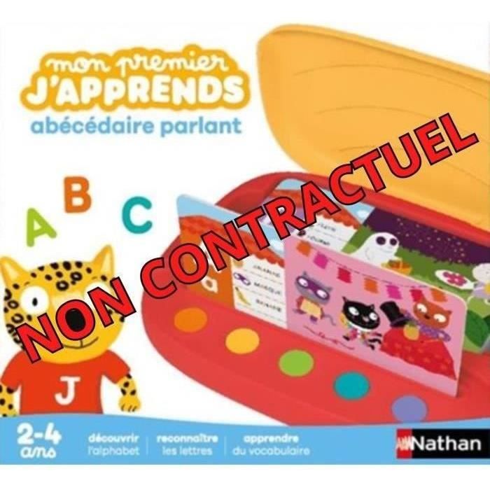 MON PREMIER J’APPRENDS - ABECEDAIRE PARLANT - Jeu éducatif - NATHAN - Découvrez l’alphabet interactif!