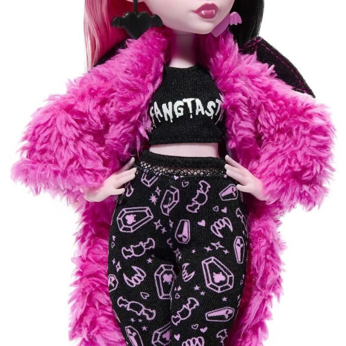 Monster High-Coffret Soirée Pyjama Draculaura-poupée et accessoires HKY66