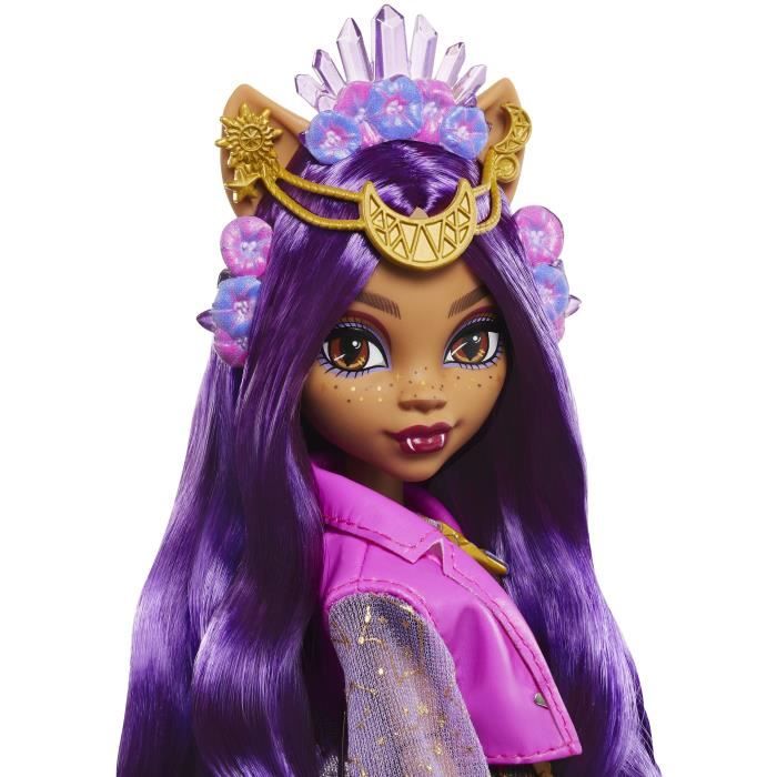 Monster High-Poupée Clawdeen Wolf avec tenue pour le Monster Fest HXH80