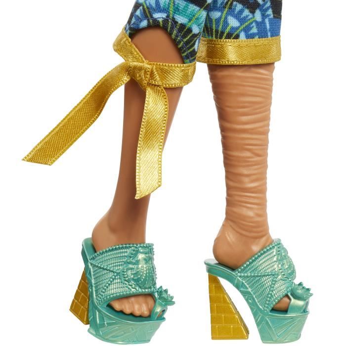 Monster High-Poupée Cleo De Nile avec tenue pour le Monster Fest HXH81