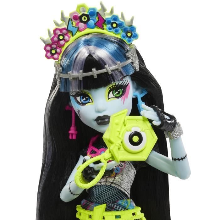 Monster High-Poupée Frankie Stein Monster Fest-Poupée et accessoires HXH79