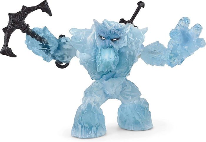 Monstre de Glace Mythique - Monstre avec Arme Figurine d’Action schlecih Tres Durable Pour Garçons et Filles des 7