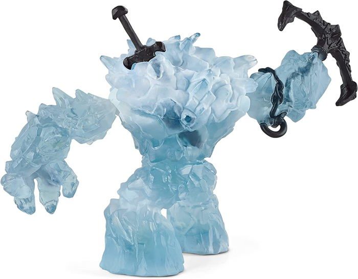 Monstre de Glace Mythique - Monstre avec Arme Figurine d’Action schlecih Tres Durable Pour Garçons et Filles des 7