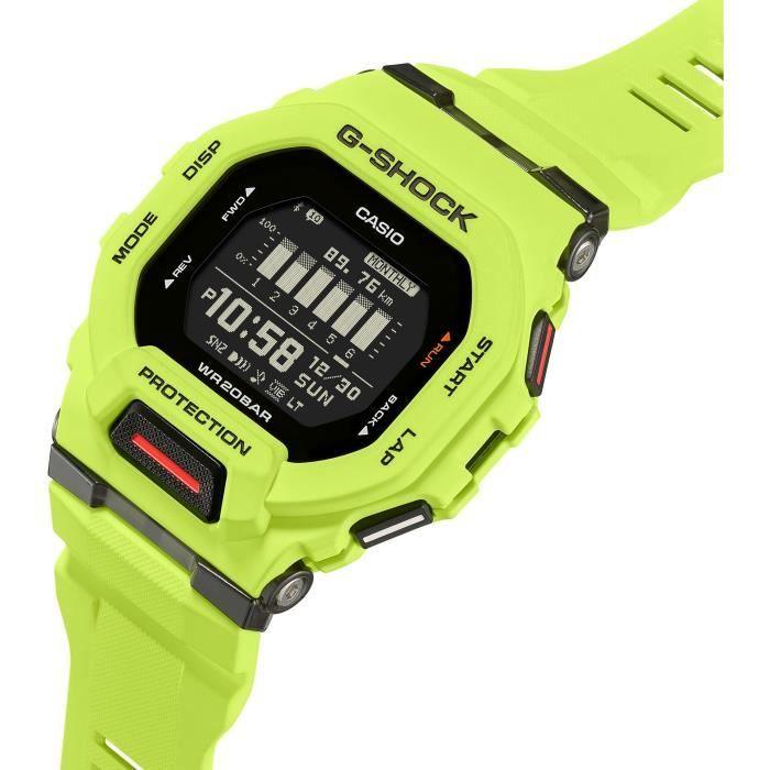 Montre - CASIO - G - Shock Sport - GBD - 200 - 9ER - Jaune fluo - Paloma Tech