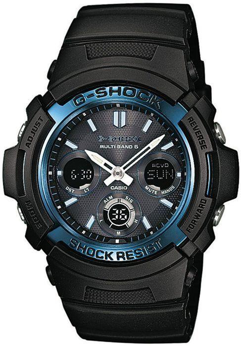 Montre Homme Casio G - Shock AWG - M100A - 1AER Noir - Paloma Tech