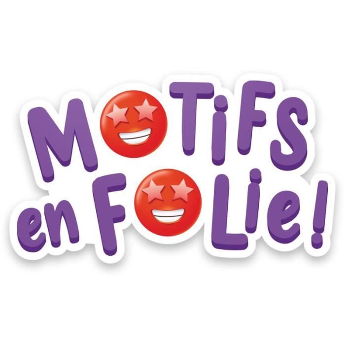 Motifs en Folie - Asmodee - Jeu amusant pour développer son sens de l’observation - Moins de 30 min - Des 4 ans