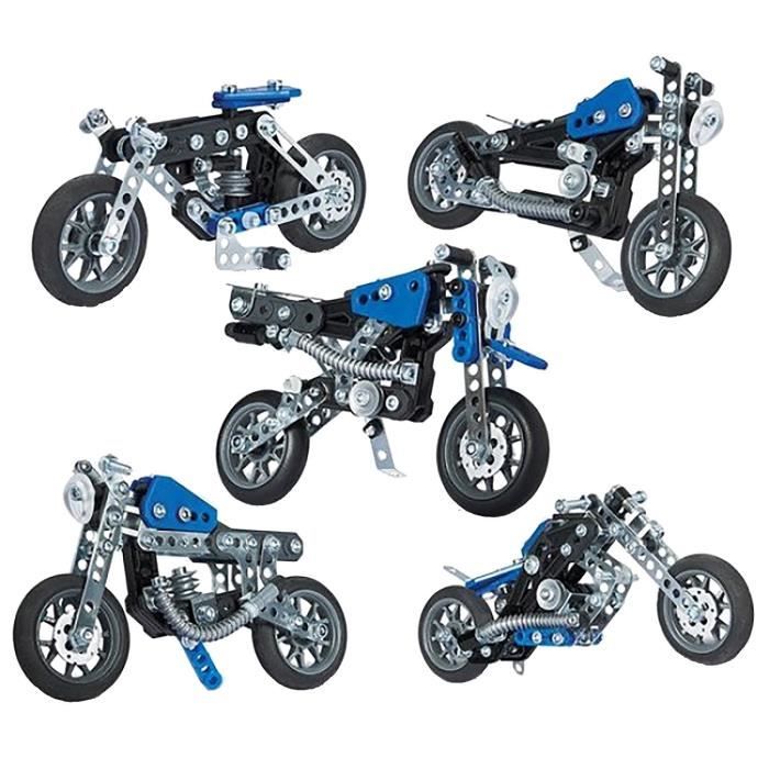 MOTO - 5 MODELES Meccano