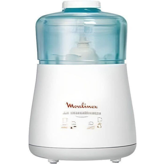 MOULINEX La Moulinette Hachoir électrique, 1000 W Lames Powelix Bol 330 g 500 ml Mixeur Fabriqué en France DPA141