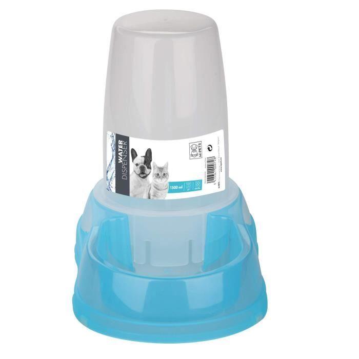 MPETS Distributeur d'eau WATER DISPENSER - Pour chat et chien - 1500ml - Noir - Paloma Tech