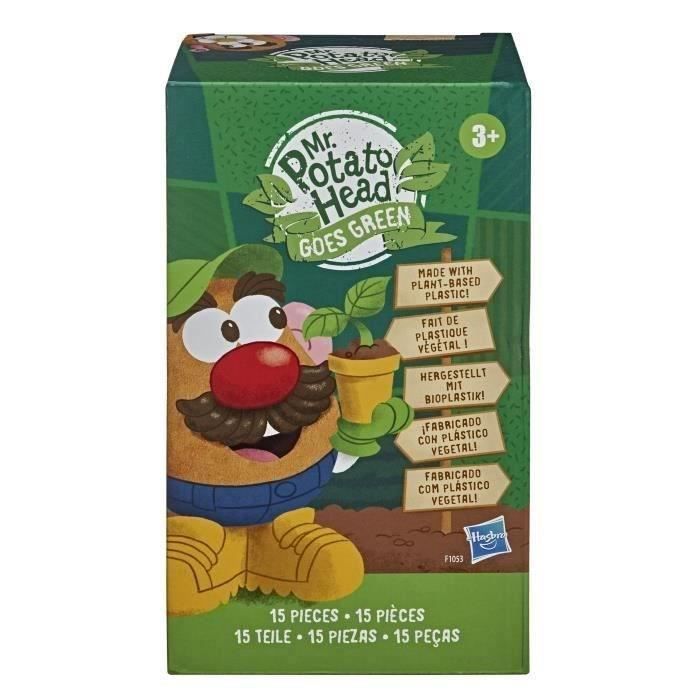 Mr. Patate Potato Head Goes Green 15 pieces en matiere plastique d’origine végétale jouet pour enfants