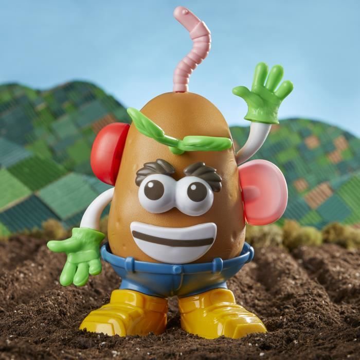 Mr. Patate Potato Head Goes Green 15 pieces en matiere plastique d’origine végétale jouet pour enfants