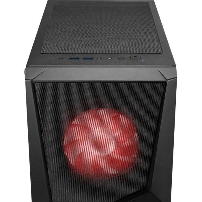 MSI BOITIER PC MAG FORGE 100M - Noir - Verre trempé - Format ATX (306 - 7G03M21 - 809) - Paloma Tech