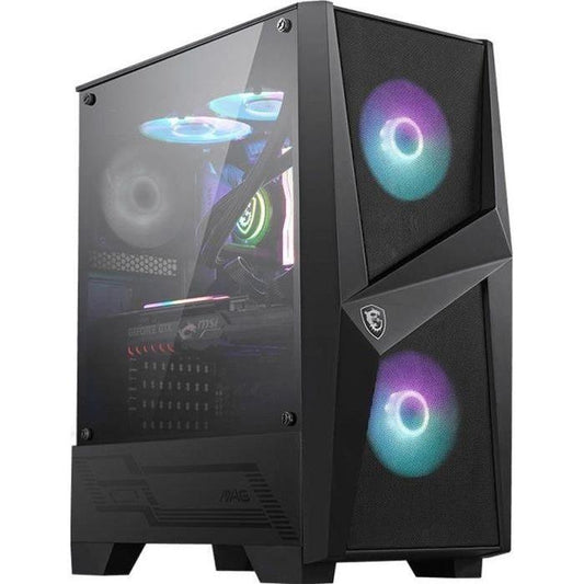 MSI BOITIER PC MAG FORGE 100R - Noir - Verre trempé - Format ATX (306 - 7G03R21 - 809) - Paloma Tech