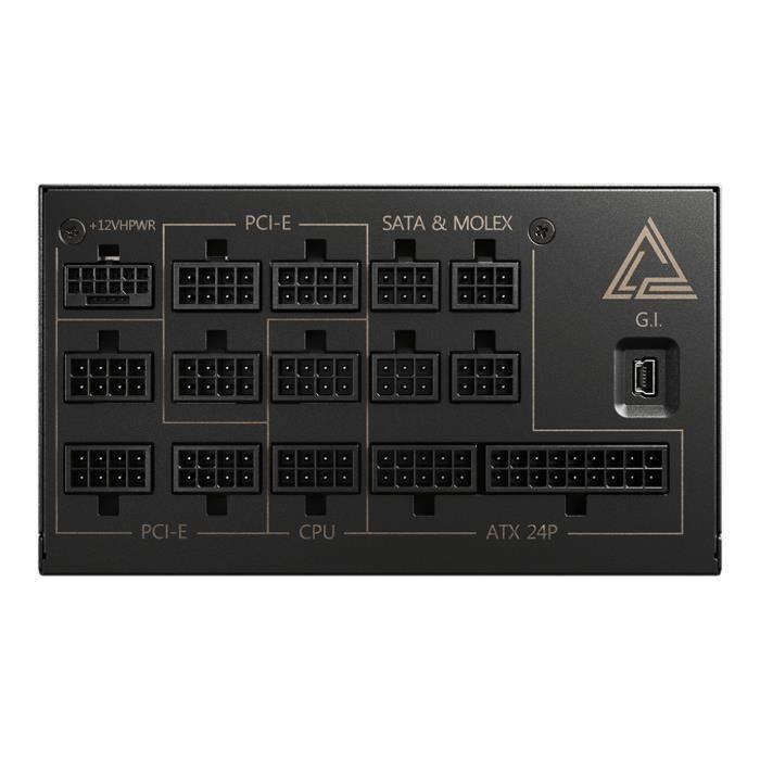 MSI MEG Ai1300P PCIE5 Bloc d'alimentation 1300W - Paloma Tech