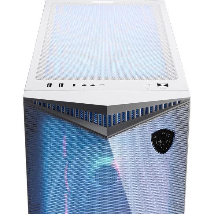 MSI - MPG GUNGNIR 300R AIRFLOW - Boîtier PC - Moyen Tour - Blanc - Paloma Tech