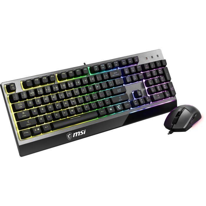 MSI Pack clavier et souris Vigor GK30 Combo - Paloma Tech