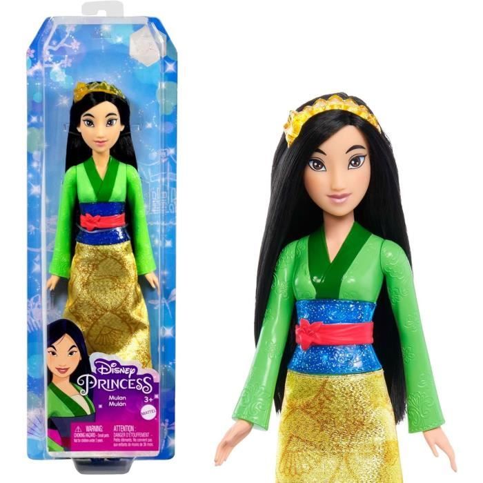 Mulan Poupée 29 cm Mattel Poupée Disney Princesses habillage et accessoires HLW14