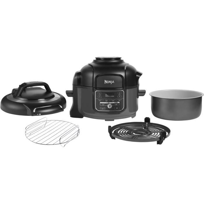 Multicuiseur 6-en-1 NINJA Foodi Mini - OP100EU - 4.7L - 1460W - Noir - 6 modes de cuisson