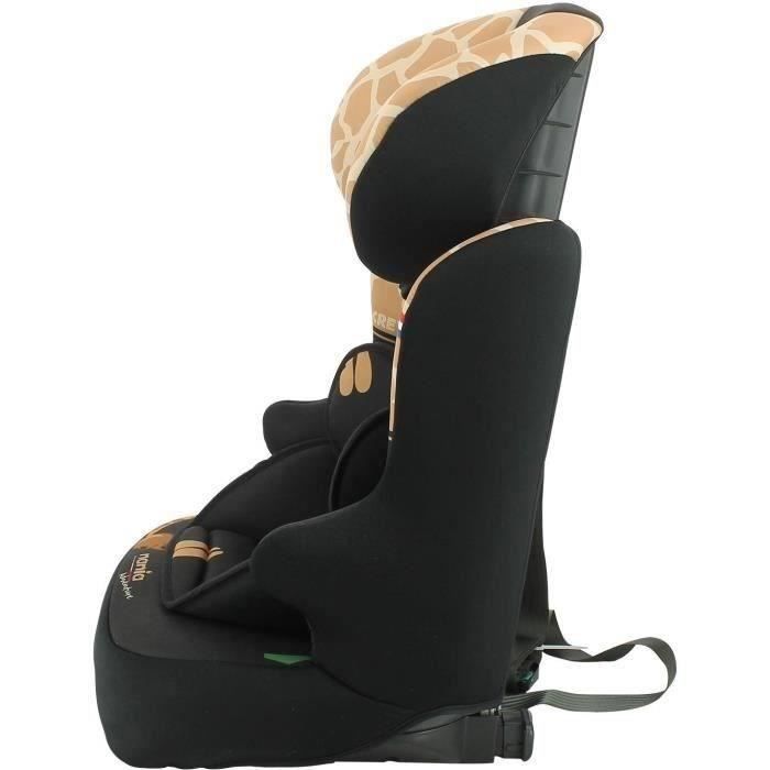 NANIA Siege auto isofix RACE I FIX Groupe 1/2/3 de 3 a 10 ans 9-36 kg 76-140 cm R129 Tetiere réglable - Base