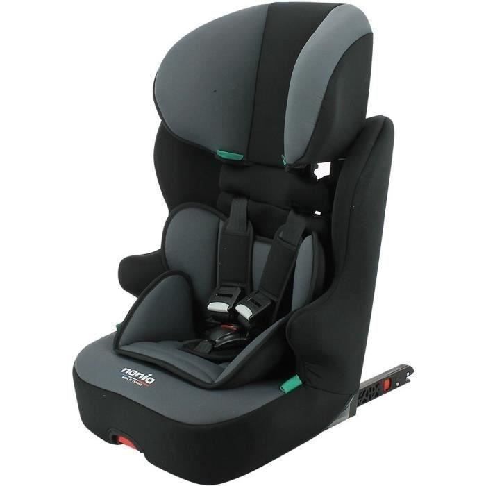 NANIA Siege auto isofix RACE I FIX Groupe 1/2/3 de 3 a 10 ans 9-36 kg 76-140 cm R129 Tetiere réglable - Base