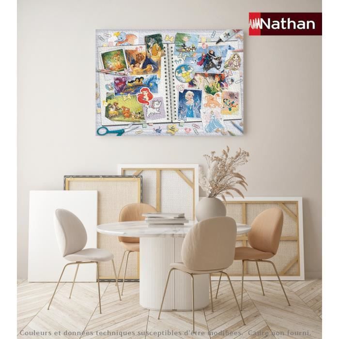 Nathan-DISNEY CLASSICS-Puzzle 2000 pieces - Scrapbooking Disney-4005556878871-A partir de 14 ans