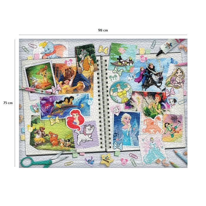 Nathan-DISNEY CLASSICS-Puzzle 2000 pieces - Scrapbooking Disney-4005556878871-A partir de 14 ans