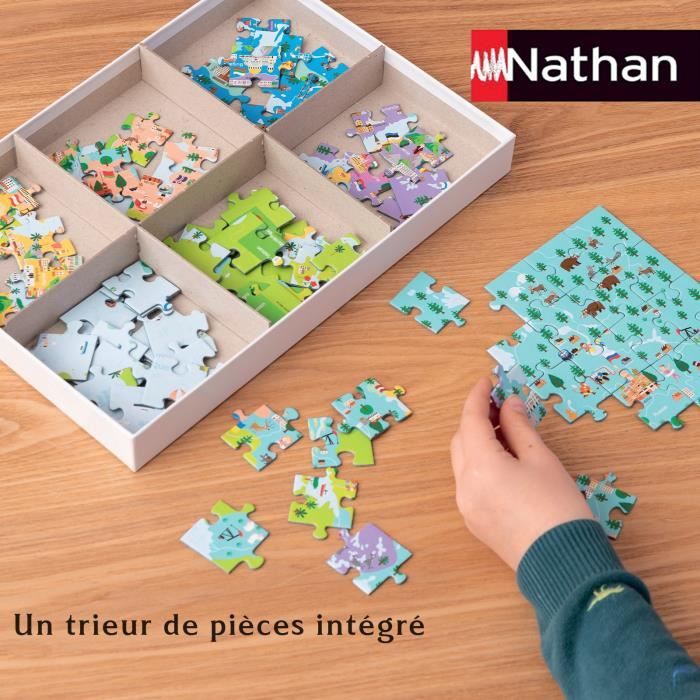 Nathan-Puzzle 150 pieces - Dans l’espace (Cherche et trouve)-4005556862139-A partir de 7 ans