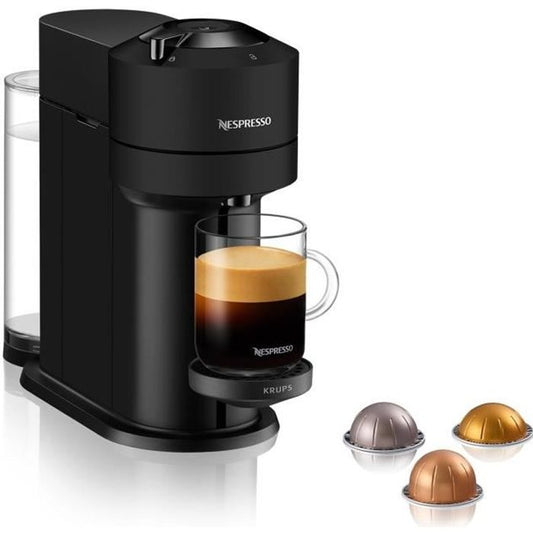 NESPRESSO KRUPS Vertuo Nex Machine a Café Cafetiere Espresso Noir YY4606FD