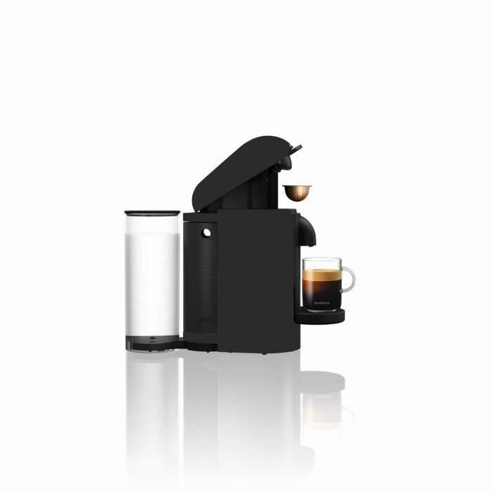 NESPRESSO KRUPS Vertuo Plus Machine a Café Cafetiere Espresso Noir YY3922FD