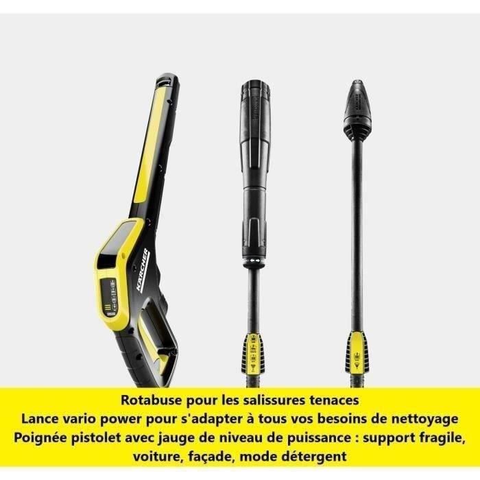 Nettoyeur haute pression KARCHER K4 Power Control - 420 L/h - 1800 W - 130 bar - 13240300