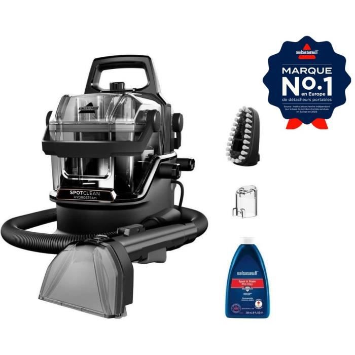 Machine de nettoyage portable SpotClean HydroSteam Select avec solutions et accessoires