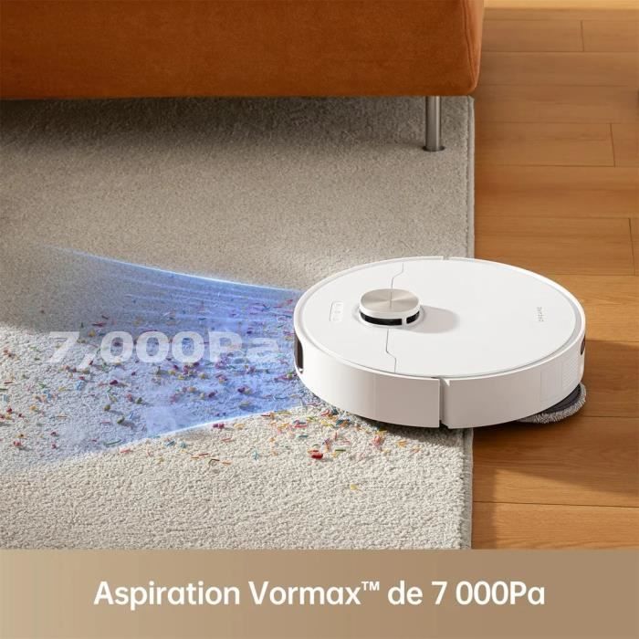 NEW Dreame L10s Pro Ultra Heat - Robot Aspirateur Laveur - Auto-Nettoyage Automatique des serpillieres - Aspiration