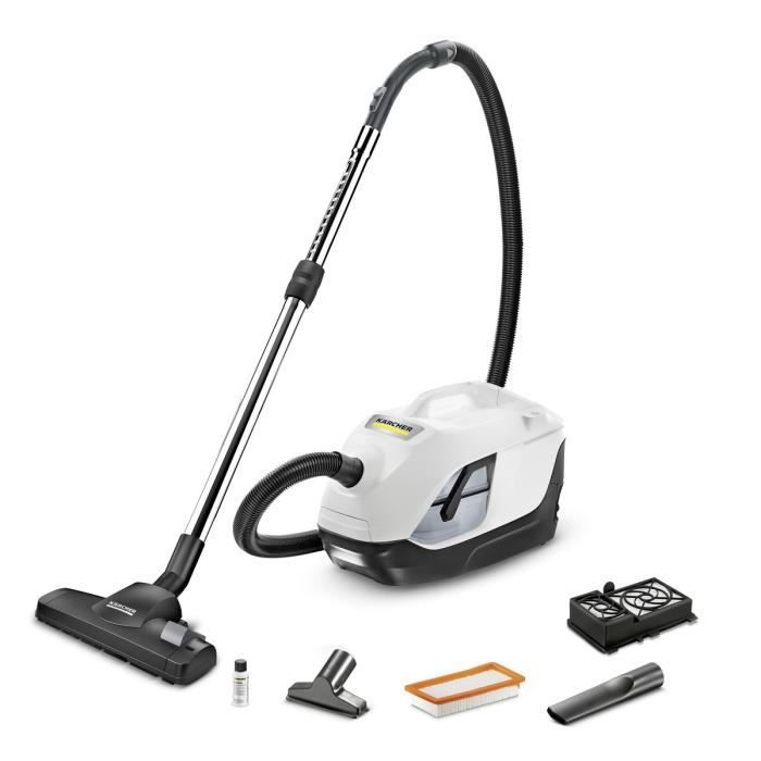 NEW KARCHER DS 6 - Aspirateur sans sac avec filtration par eau - 650 W - Rejette un air plus frais et dépoussiéré