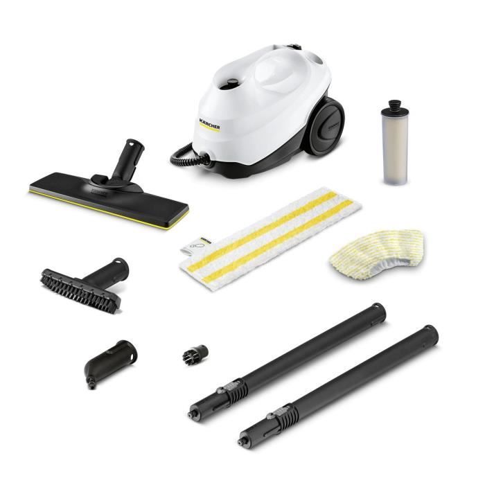 NEW KARCHER SC 3 Easy Fix - Nettoyeur vapeur - 1900 W - 3,5 bars - autonomie illimitée - Elimine jusqu’a 99.99 %