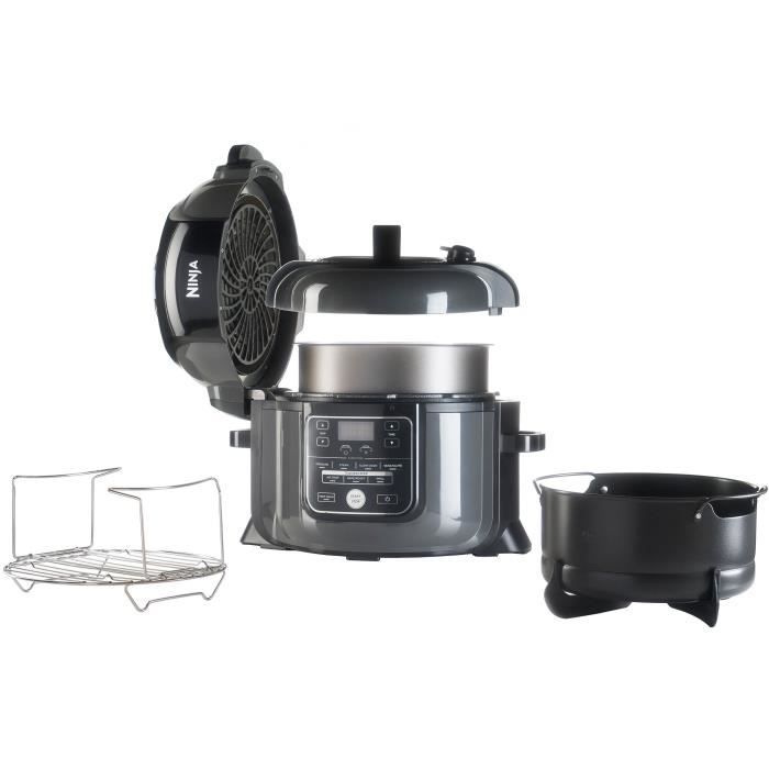 Multicuiseur 7-en-1 NINJA Foodi - OP300EU - 6L - 1500W - Technologie TenderCrisp - Noir - 7 modes de cuisson