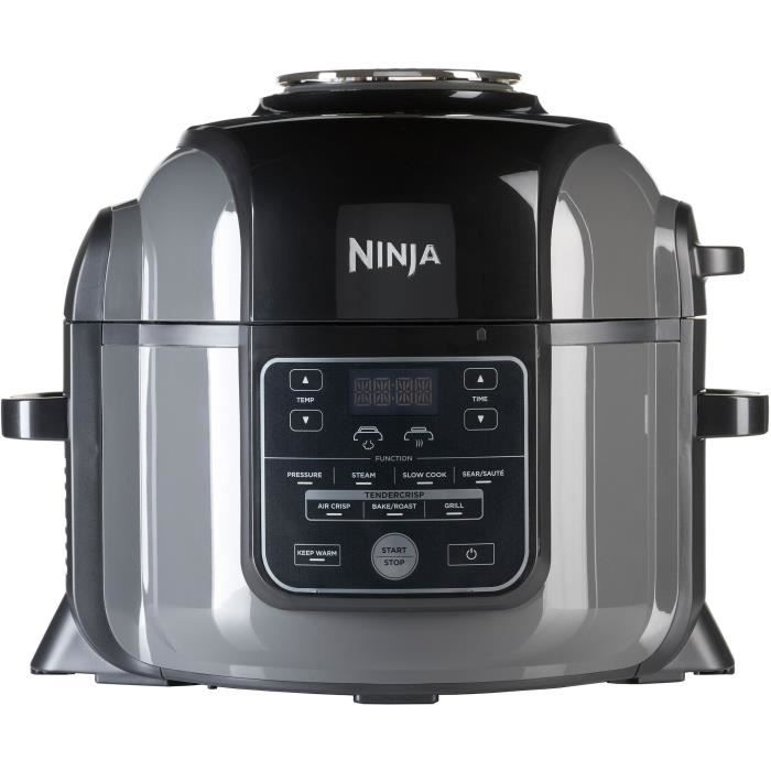 Multicuiseur 7-en-1 NINJA Foodi - OP300EU - 6L - 1500W - Technologie TenderCrisp - Noir - 7 modes de cuisson