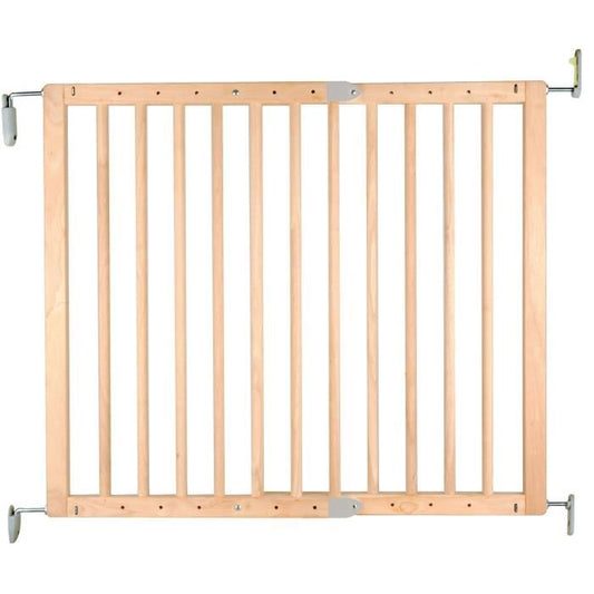 NORDLINGER PRO Barriere de sécurité Enfant PRUNE- 69 a 107 cm - Bois - Pivotante - Ouverture facile