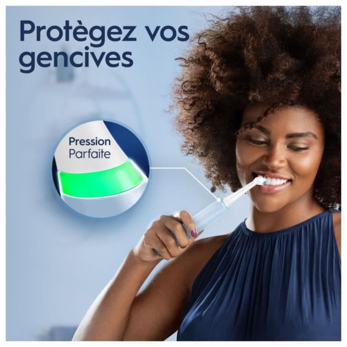 Oral-B iO 3S Brosse a Dents Électrique Bleue 1 Brossette