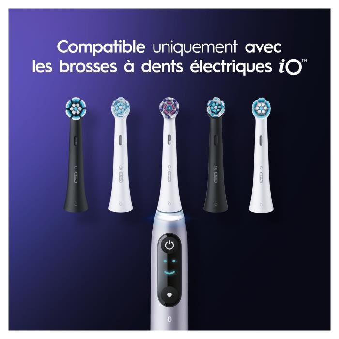 Oral-B iO Radiant White Brossettes Lot De 4